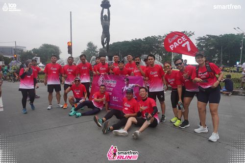 Race photo from Smartfren Run 2025 Vibes
