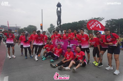 Race photo from Smartfren Run 2025 Vibes