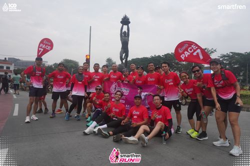 Race photo from Smartfren Run 2025 Vibes