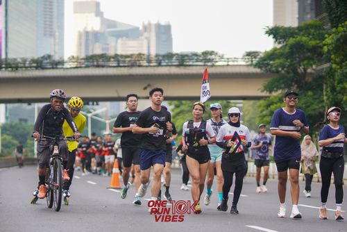 Race photo from ONE RUN 10K VIBES JAKARTA 