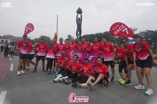 Race photo from Smartfren Run 2025 Vibes
