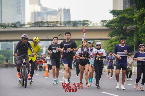 Race photo from ONE RUN 10K VIBES JAKARTA 