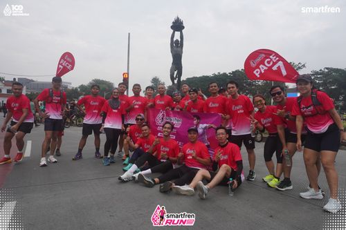 Race photo from Smartfren Run 2025 Vibes