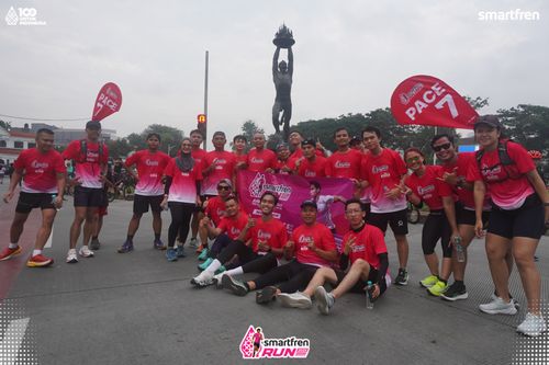 Race photo from Smartfren Run 2025 Vibes