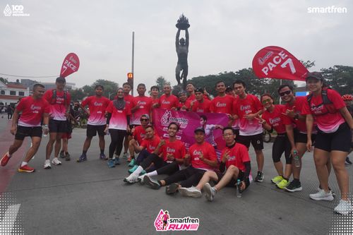 Race photo from Smartfren Run 2025 Vibes