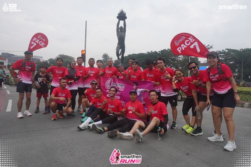 Race photo from Smartfren Run 2025 Vibes