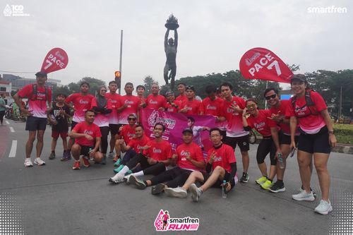 Race photo from Smartfren Run 2025 Vibes