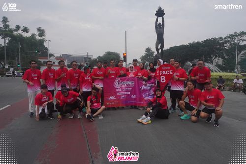 Race photo from Smartfren Run 2025 Vibes