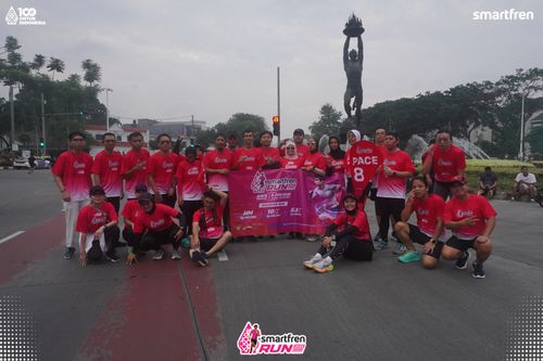 Race photo from Smartfren Run 2025 Vibes