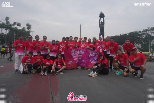 Race photo from Smartfren Run 2025 Vibes