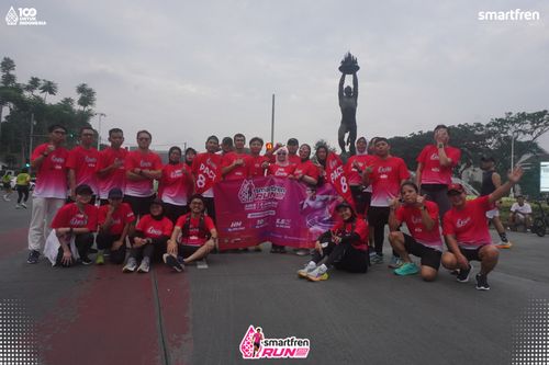 Race photo from Smartfren Run 2025 Vibes