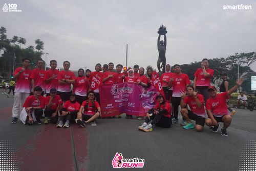 Race photo from Smartfren Run 2025 Vibes