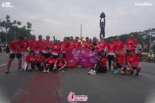 Race photo from Smartfren Run 2025 Vibes