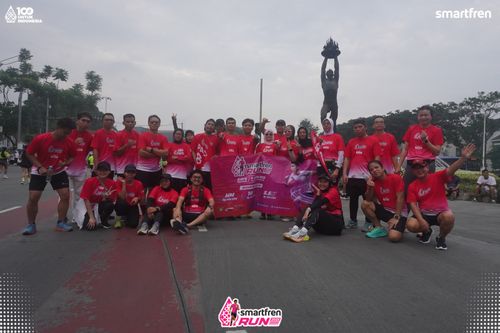 Race photo from Smartfren Run 2025 Vibes