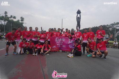 Race photo from Smartfren Run 2025 Vibes