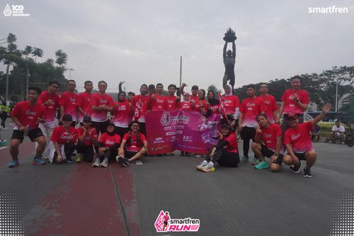 Race photo from Smartfren Run 2025 Vibes
