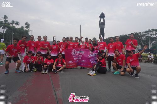Race photo from Smartfren Run 2025 Vibes