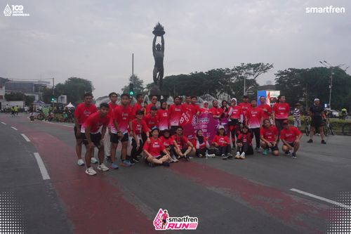 Race photo from Smartfren Run 2025 Vibes
