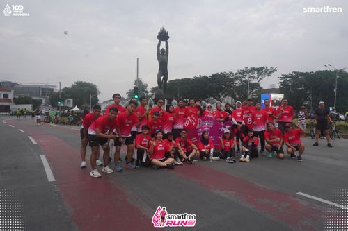Race photo from Smartfren Run 2025 Vibes
