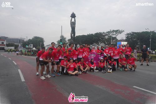 Race photo from Smartfren Run 2025 Vibes
