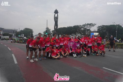 Race photo from Smartfren Run 2025 Vibes