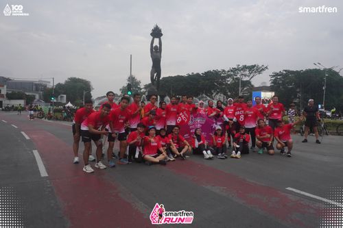 Race photo from Smartfren Run 2025 Vibes