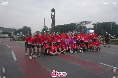 Race photo from Smartfren Run 2025 Vibes