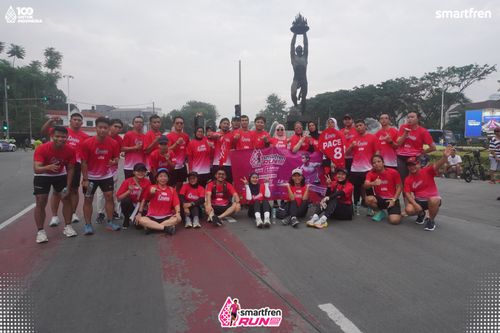 Race photo from Smartfren Run 2025 Vibes