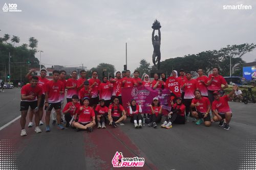 Race photo from Smartfren Run 2025 Vibes