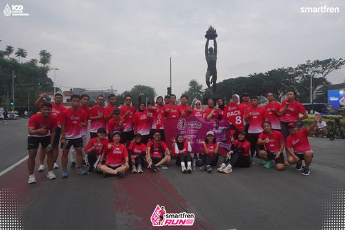 Race photo from Smartfren Run 2025 Vibes
