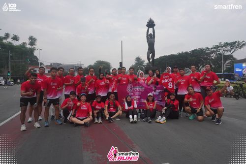 Race photo from Smartfren Run 2025 Vibes