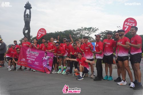 Race photo from Smartfren Run 2025 Vibes
