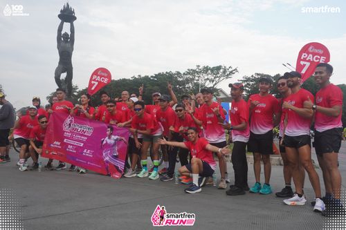 Race photo from Smartfren Run 2025 Vibes