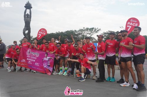 Race photo from Smartfren Run 2025 Vibes
