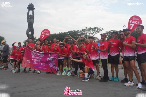 Race photo from Smartfren Run 2025 Vibes