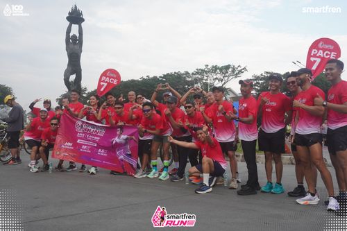 Race photo from Smartfren Run 2025 Vibes