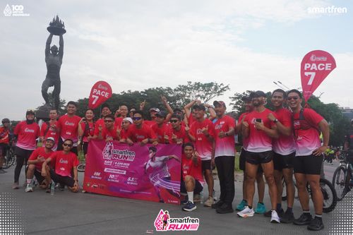 Race photo from Smartfren Run 2025 Vibes