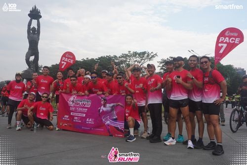 Race photo from Smartfren Run 2025 Vibes