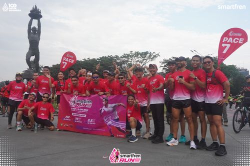 Race photo from Smartfren Run 2025 Vibes