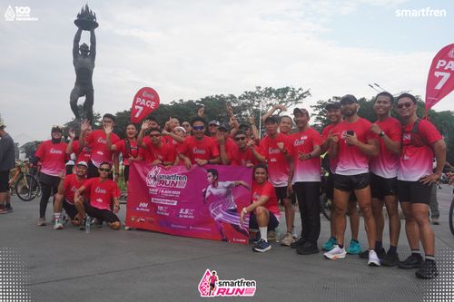 Race photo from Smartfren Run 2025 Vibes