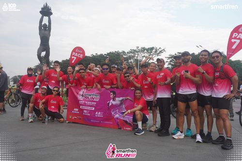 Race photo from Smartfren Run 2025 Vibes