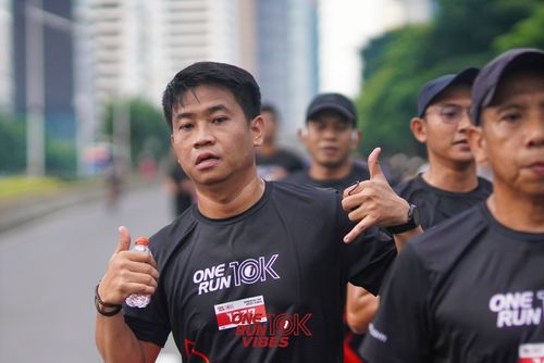 Race photo from ONE RUN 10K VIBES JAKARTA 