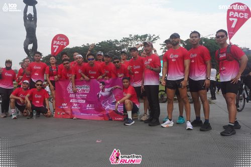 Race photo from Smartfren Run 2025 Vibes