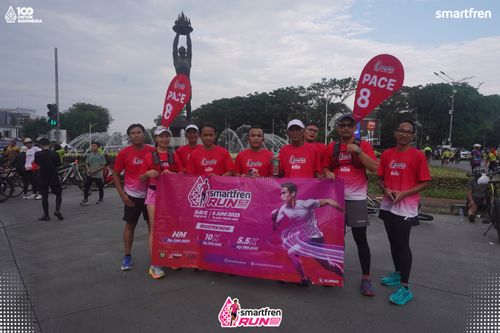 Race photo from Smartfren Run 2025 Vibes