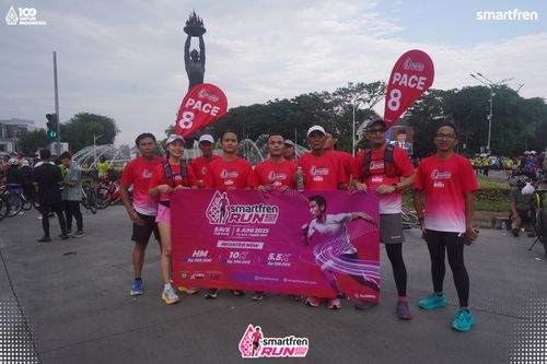 Race photo from Smartfren Run 2025 Vibes