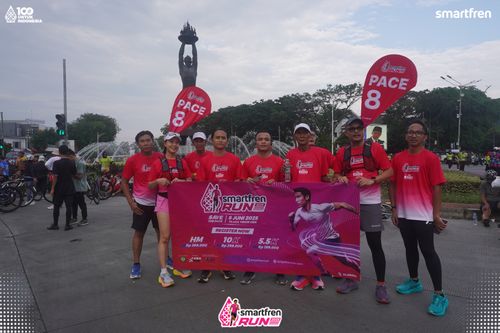 Race photo from Smartfren Run 2025 Vibes