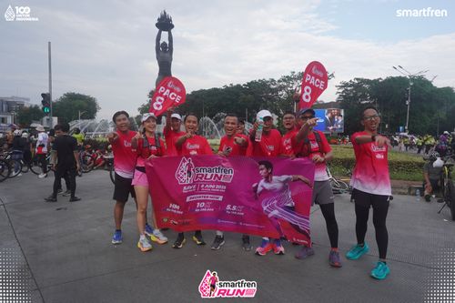 Race photo from Smartfren Run 2025 Vibes