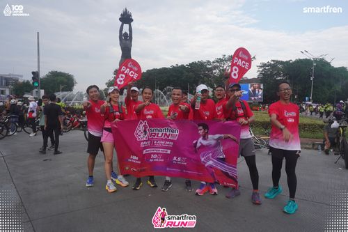 Race photo from Smartfren Run 2025 Vibes