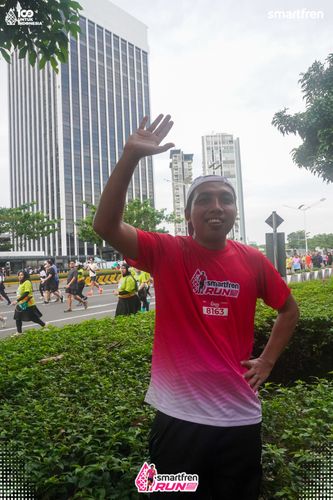 Race photo from Smartfren Run 2025 Vibes