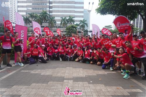 Race photo from Smartfren Run 2025 Vibes